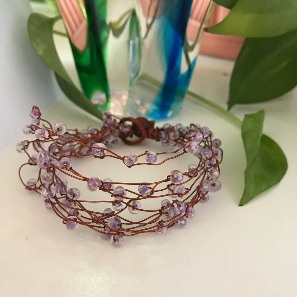 Funky wire bracelet - Picture 4 of 6